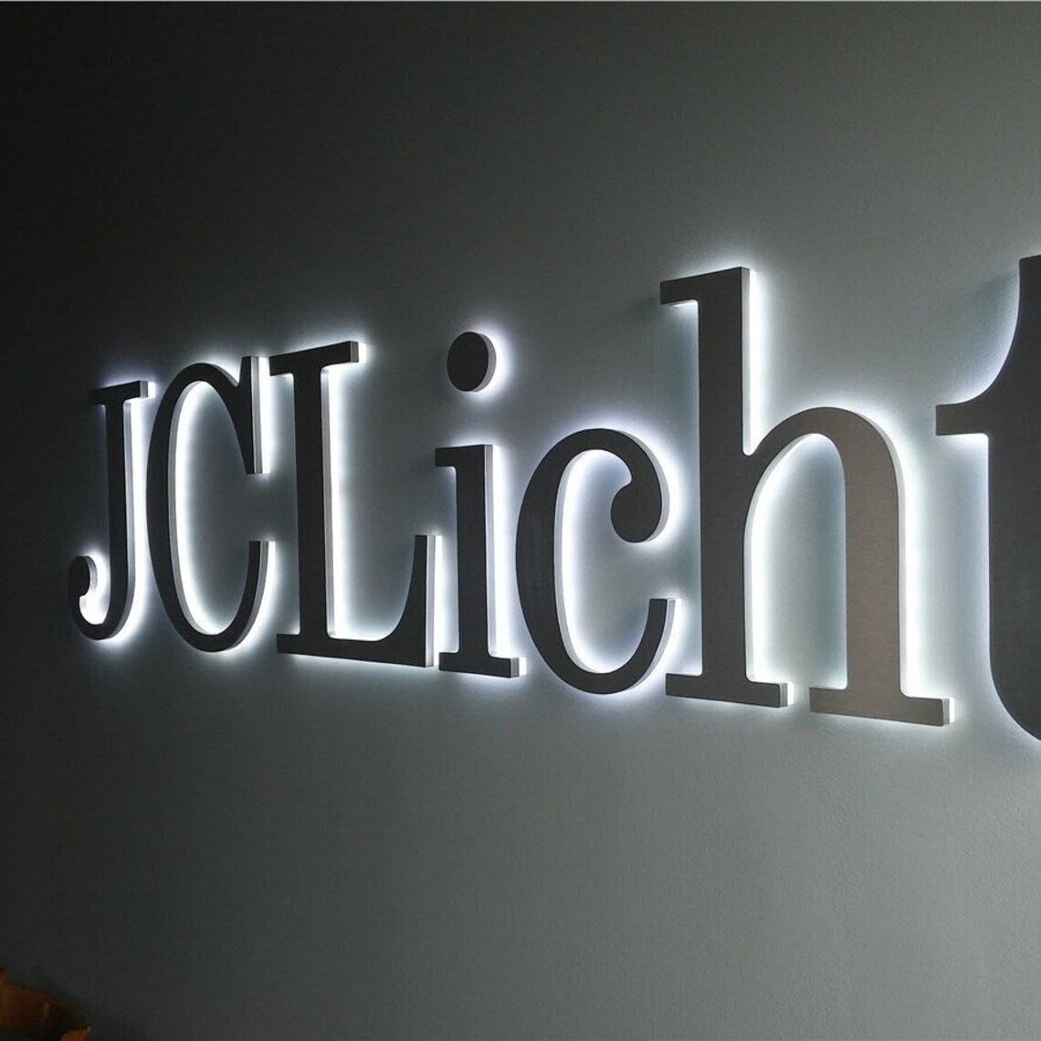 3D Backlit Channel Letter Sign – Custom Building Facade Signage