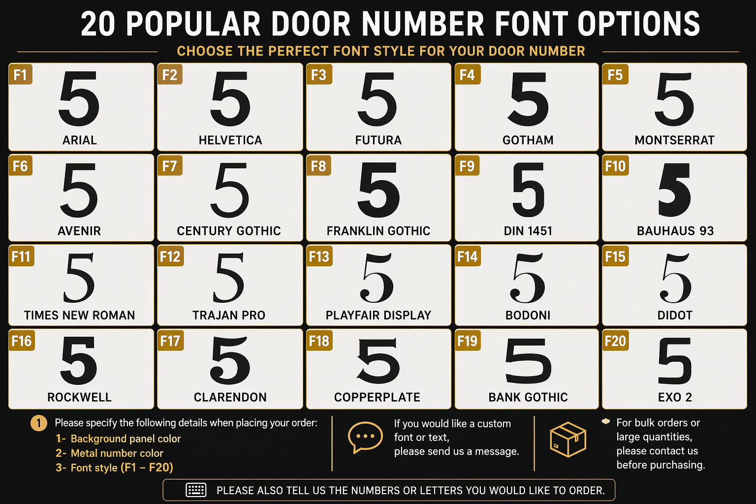 Backlit Metal House Numbers – Modern Floating Address Sign