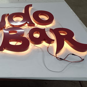 Custom Backlit Metal Logo Sign – Outdoor Sign - SIGNATUREL LLC