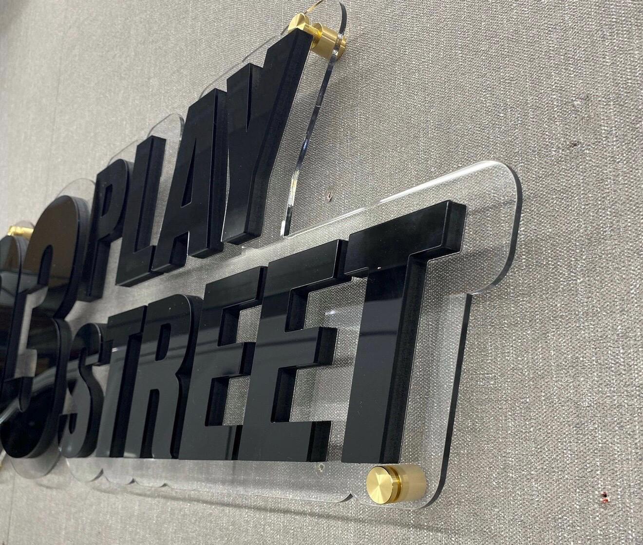 Custom Layerd Acrylic Sign- 3D Acrylic Sign