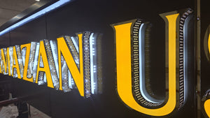 LED Channel Letter Sign | Full Light 3D Metal Letters | Custom Business Storefront Outdoor and IndoorSign, Fully-lit sign - SIGNATUREL LLC