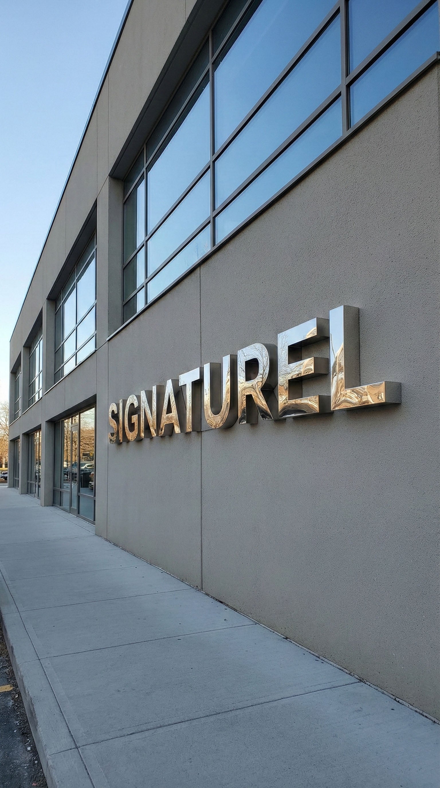 Metal 3D Signs - SIGNATUREL LLC