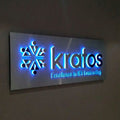 Custom Push Through Halo Led Sign