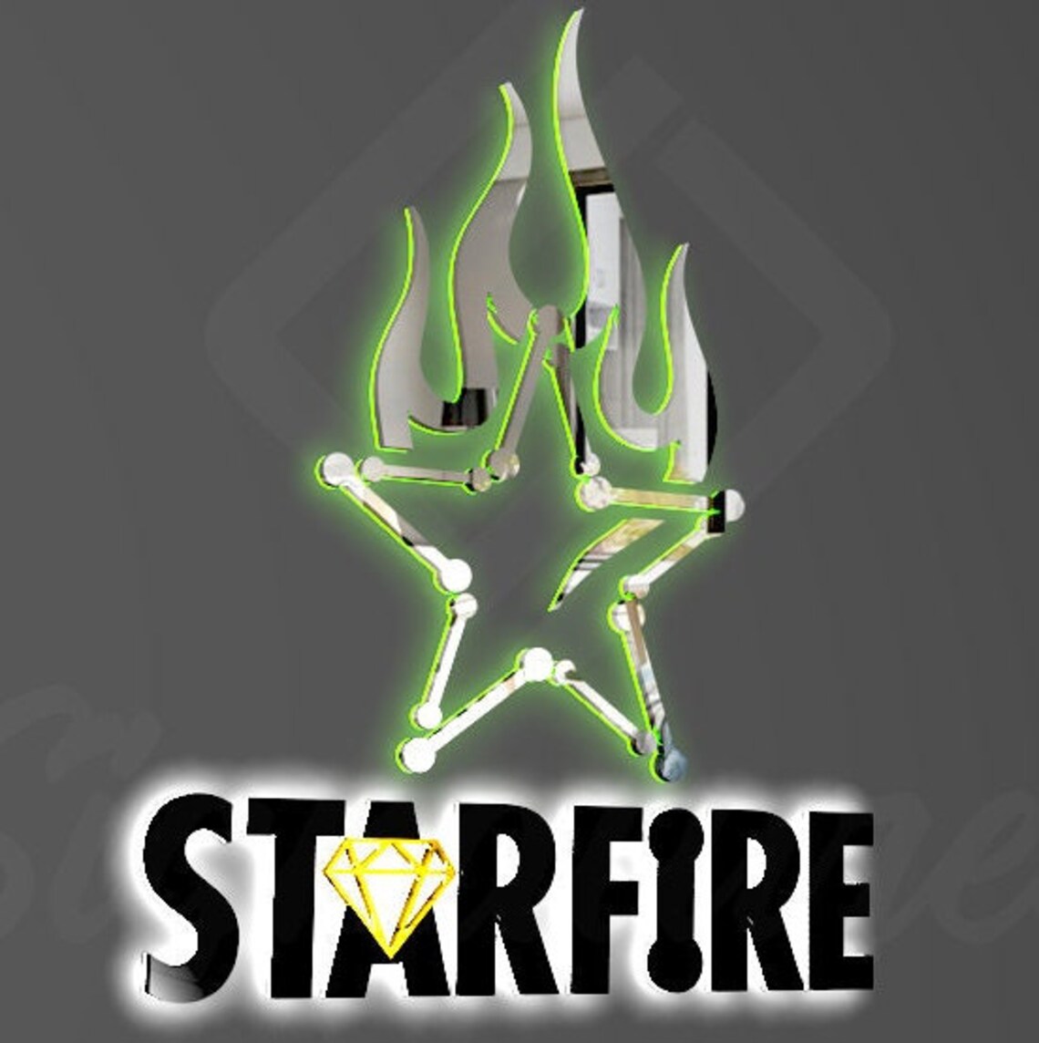 Custom 3D Raised Backlit Sign – LED Stainless Steel Plaque