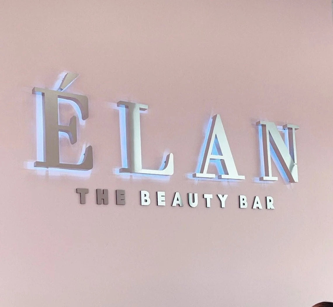 3D Backlit Metal Sign – Custom Business Logo Design