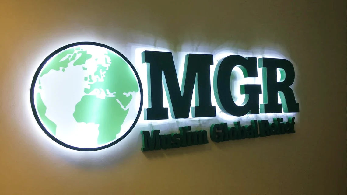 3D Backlit Logo Light Sign – Custom Indoor/Outdoor Signage