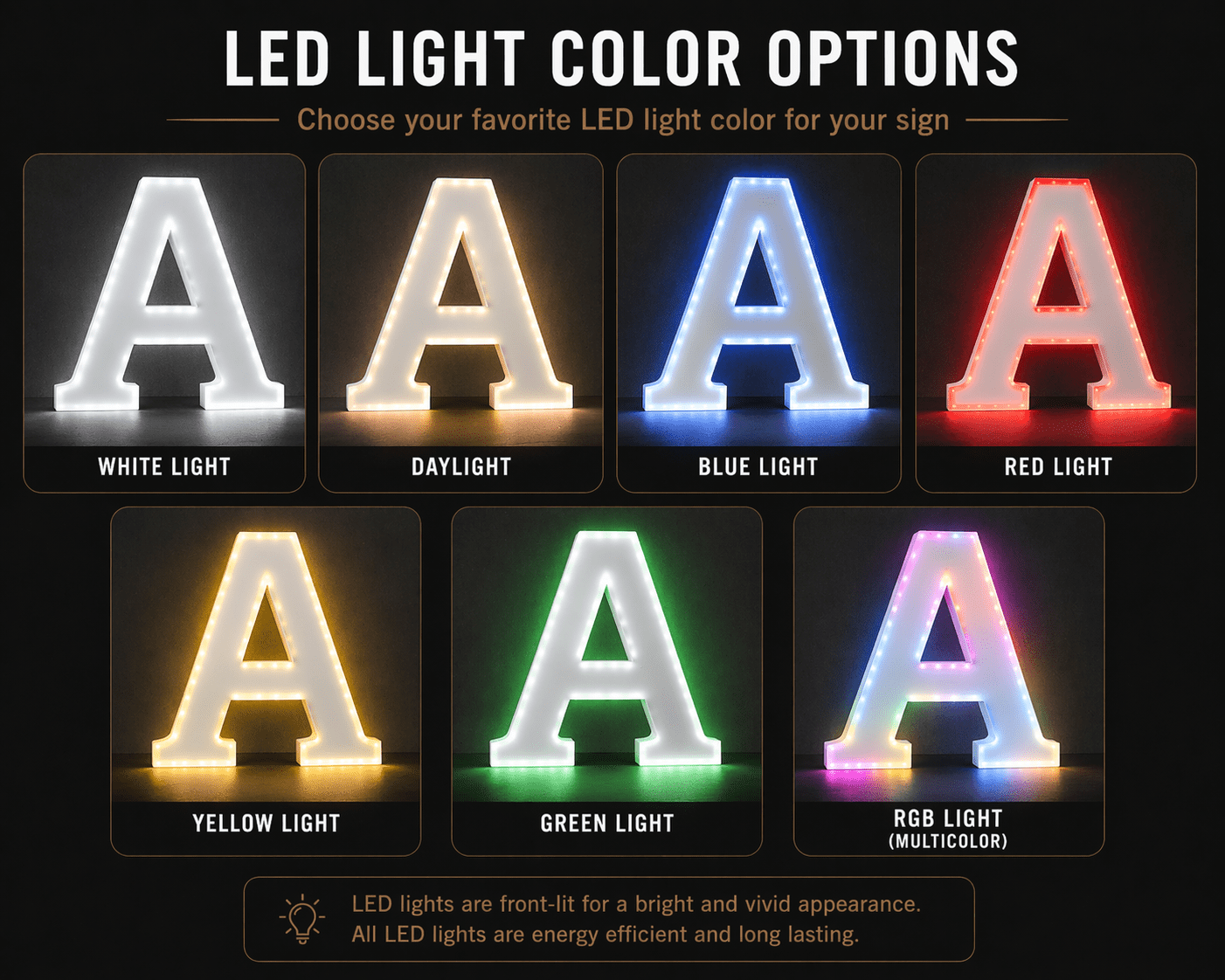 3D Acrylic LED Sign | Custom Illuminated Business Sign | Modern Lighted Sign - SIGNATUREL LLC