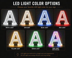 3D Acrylic LED Sign | Custom Illuminated Business Sign | Modern Lighted Sign - SIGNATUREL LLC