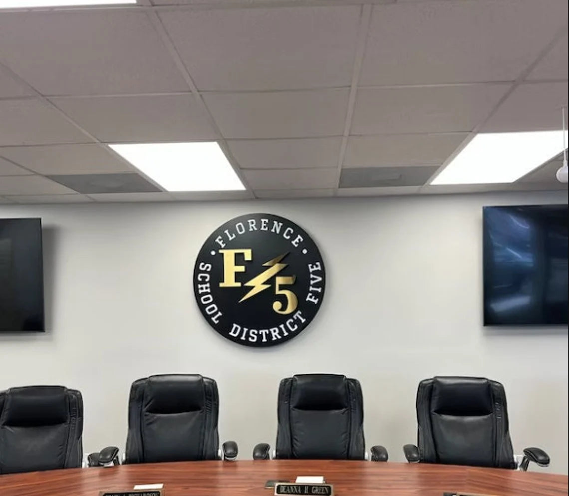 Custom Dual-Lit 3D Logo – Front & Halo Lit LED Sign