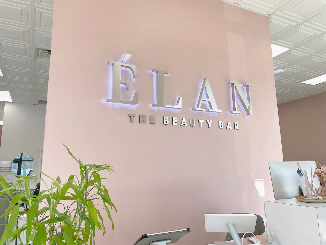 3D Illuminated Metal Channel Letters – Custom Business Sign