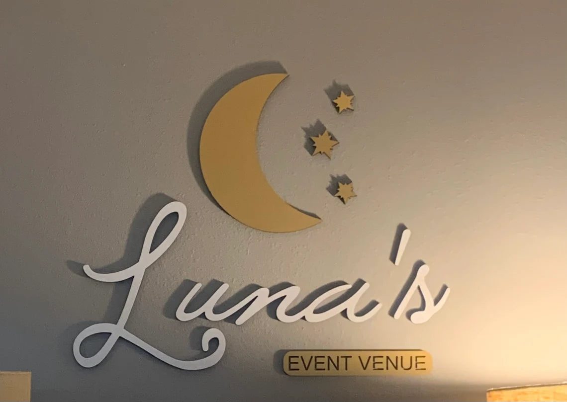 Custom Laser Cut 3D Logo Sign – Raised Business Signage