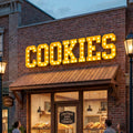 Custom Marquee Sign | Illuminated Business Sign | Custom Business Sign | Storefront Sign