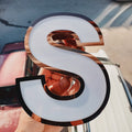 Front Lit Channel Letter- Stainless Steel Frame