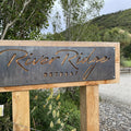 Custom Laser Cut Metal Sign - Rustic Metal Sign