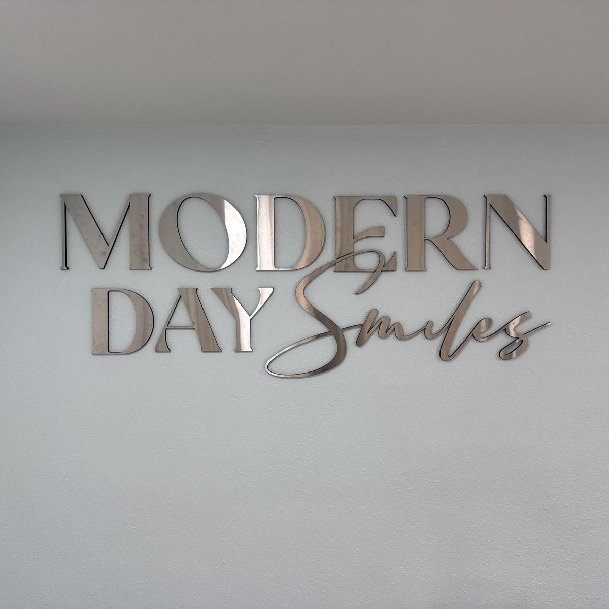 Custom 3D Aliminyum Letters- indoor sign - SIGNATUREL LLC