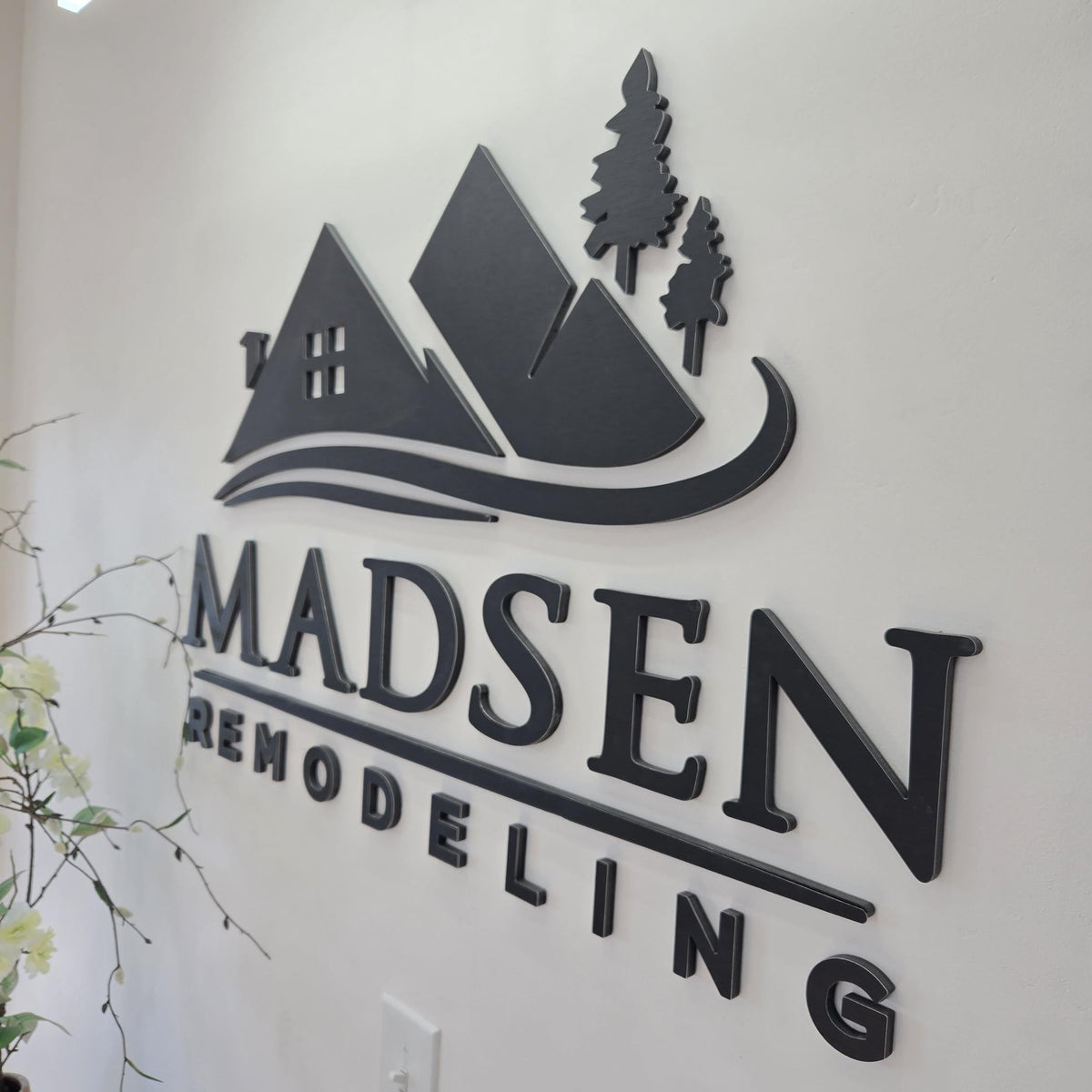 Custom 3D Aliminyum Letters- indoor sign - SIGNATUREL LLC