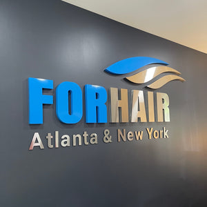 Custom 3D Metal Channel Letters- indoor sign - SIGNATUREL LLC