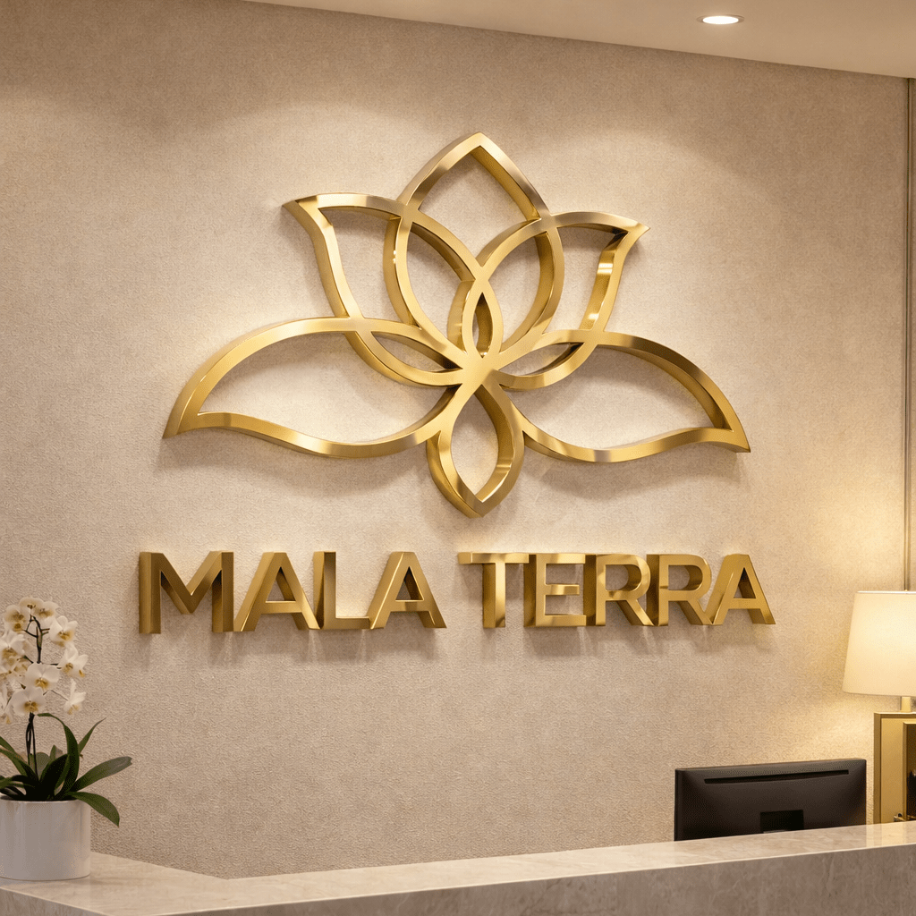Custom 3D Metal Channel Letters- indoor sign - SIGNATUREL LLC