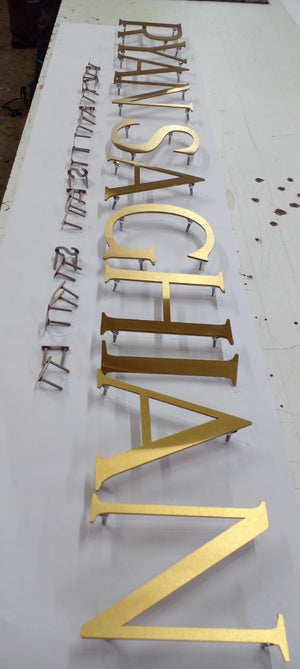 Custom 3D Metal Sign-Custom Logo Sigin- Laser Cut Sign- Indoor or Aotdoor Sign - SIGNATUREL LLC