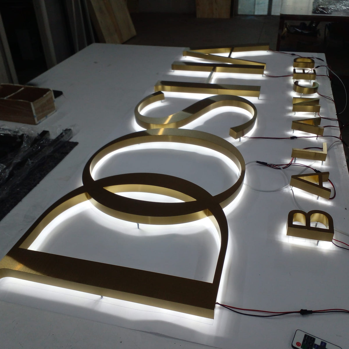 Custom Backlit Metal Logo Sign – Outdoor Sign - SIGNATUREL LLC