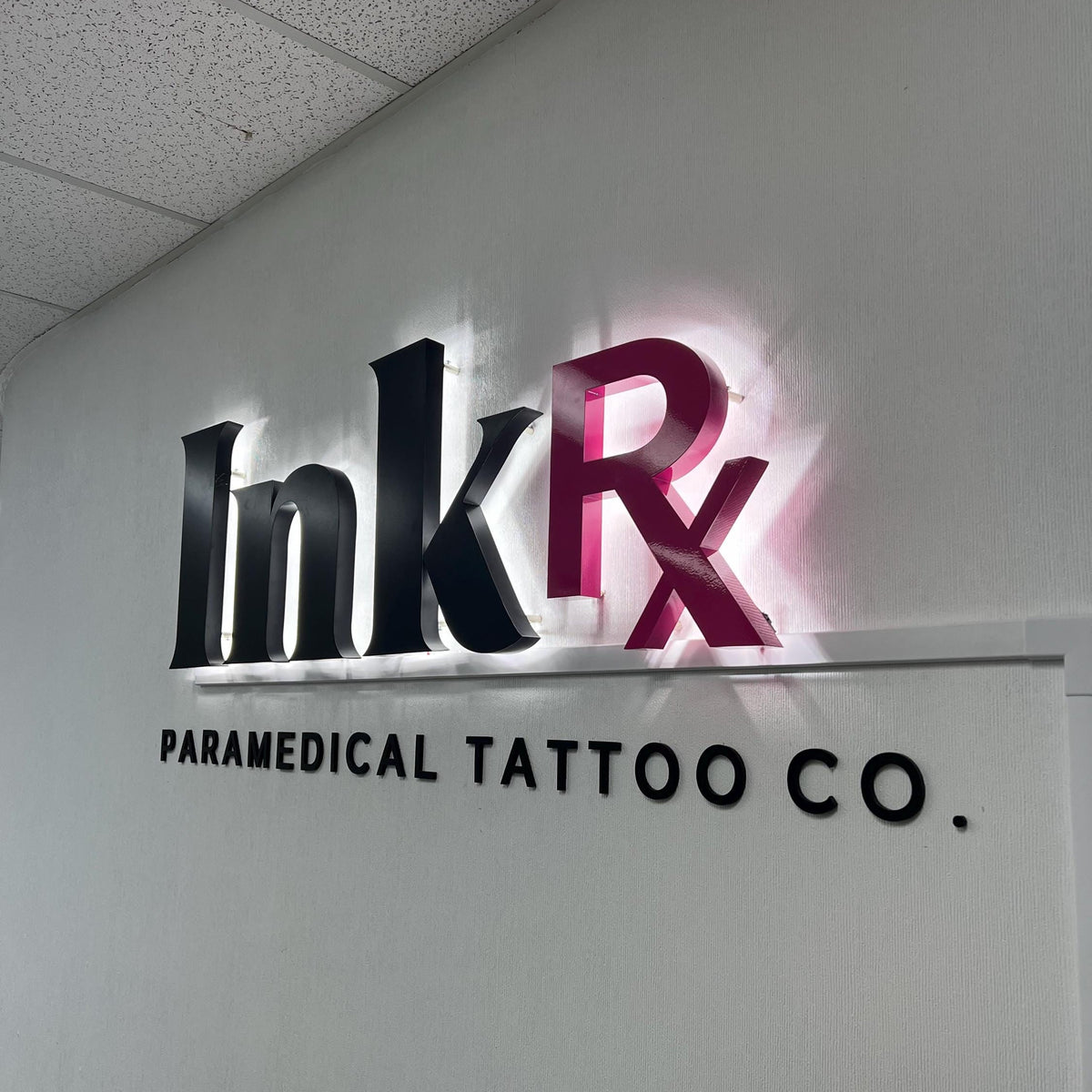 Custom Backlit Sign-Indoor 3D Metal Illuminated Letters - SIGNATUREL LLC