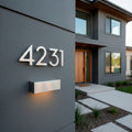 Custom House Number - Address Sign - SIGNATUREL LLC