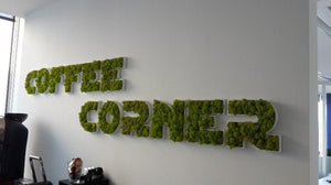 Custom Moss Sign- 3D Moss Letters-Indoor Sign - SIGNATUREL LLC