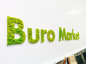 Custom Moss Sign- 3D Moss Letters-Indoor Sign - SIGNATUREL LLC