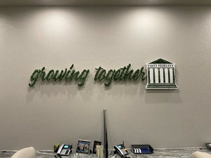 Custom Moss Sign- 3D Moss Letters-Indoor Sign - SIGNATUREL LLC