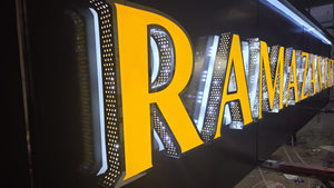 LED Channel Letter Sign | Full Light 3D Metal Letters | Custom Business Storefront Outdoor and IndoorSign, Fully-lit sign - SIGNATUREL LLC