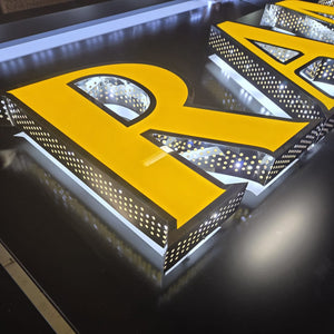 LED Channel Letter Sign | Full Light 3D Metal Letters | Custom Business Storefront Outdoor and IndoorSign, Fully-lit sign - SIGNATUREL LLC